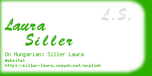 laura siller business card